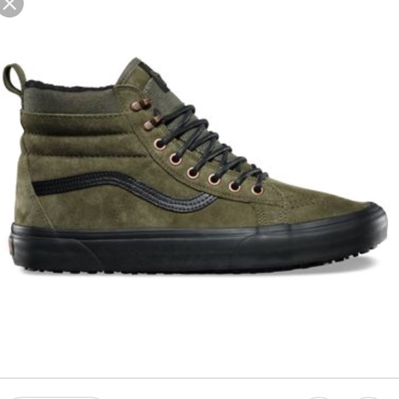 vans sk8 hi mte green